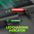 Fosmon 1000mAh Rechargeable Battery Pack w/ 10ft Micro USB Charging Port for Xbox Series S/X - Black - 2 Pack