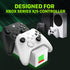 Quad Pro 2 Charging Station w/ 2 additional battery charging slots for Xbox Series X / Series S Controllers
