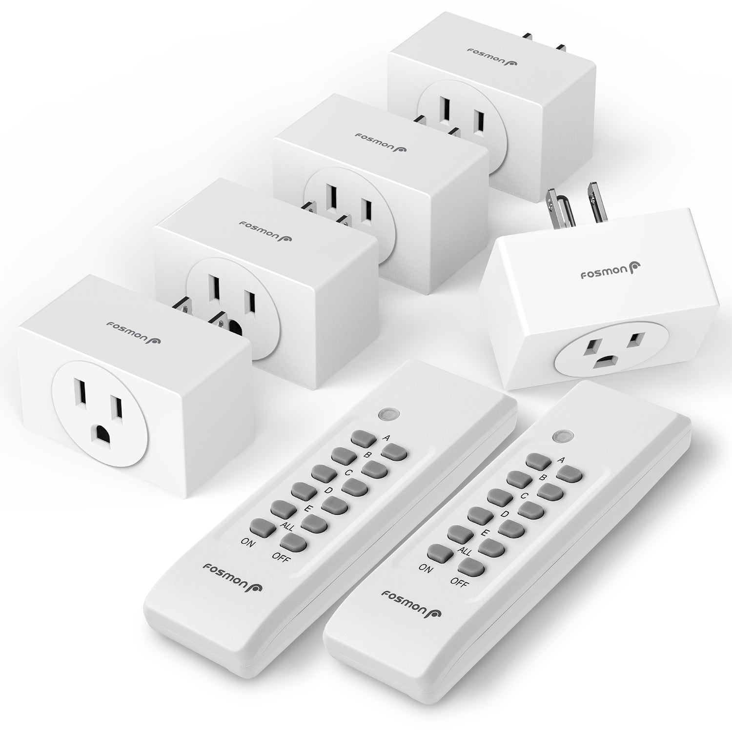 WavePoint [ETL Listed] 125V/15A Wireless Remote Control Outlet Switch White
