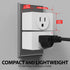 WavePoint [ETL Listed] 125V/15A Wireless Remote Control Outlet Switch White