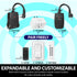 WavePoint [ETL Listed] 125V/15A Wireless Remote Control Outlet Switch White