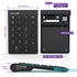 2.4 GHz Wireless Numeric Keypad 22 Keys Black