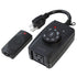 [ETL Listed] 125V/15A/60Hz Outdoor Timer w/Photocell Function, Dusk to Dawn, 2Hrs, 4Hrs, 6Hrs, &8Hrs, 1 Outlet with Remote Control Black
