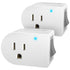 [ETL Listed] 125/15A 1 Outlet Surge Protector (245J) Adapter w/ On/Off switch White