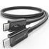 [Intel Certified] Fosmon 40Gbps Thunderbolt 4 Cable (USB C to USB C) 3.3ft/1m, Support 8K Video and USB PD 3.0 100W/5A Charging, Compatible with USB4, Thunderbolt 3, for iPad Pro, MacBook Pro, Air