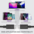 [Intel Certified] Fosmon 40Gbps Thunderbolt 4 Cable (USB C to USB C) 3.3ft/1m, Support 8K Video and USB PD 3.0 100W/5A Charging, Compatible with USB4, Thunderbolt 3, for iPad Pro, MacBook Pro, Air