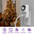 [ETL Listed] 125V/15A 24 Hour Front Facing Mechanical Outlet Timer with One US Socket Outlet White