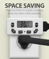 [ETL Listed] 125V/15A/60Hz 24 Hour Programmable Timer for Single Polarized Outlet w/ 1 On/Off Program Setting White