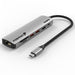 7-in-1 USB-C 3.1 Dock to HDMI 4K@60Hz Adapter with PD 3.0 Type-C Charging Dongle, 2x USB 3.2 GEN2 Hub, TF(Micro-SD)/SD3.0, 1000M RJ45 Ethernet Compatible with MacBook Pro/Air, iPad, Chromebook