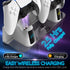 PS5 Wall Mount with Dual Charging Dock, USB C and USB A ports, and RGB Lights White