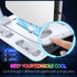 Fosmon PS5 Cooling Station, Vertical Stand with RGB Light LED Controller Charger Headset Hook & 15 Game Slots