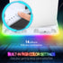 Fosmon PS5 Cooling Station, Vertical Stand with RGB Light LED Controller Charger Headset Hook & 15 Game Slots