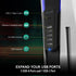 PS5 6 in 1 USB Hub Extender – Black