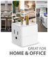 [ETL Listed] AC125V/15A/60Hz 3-Outlet US Wall Tap- White