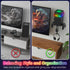 Xbox Series S and X RGB Wall Mount with Dual Controller Dock - Black