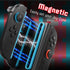 Fosmon 4-in-1 Charging Dock for Nintendo Switch 2 Joy-Con Controller with RGB Lights & LED Indicator - Black
