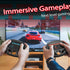 Fosmon Nintendo Switch 2 Joy Con Racing Wheel - Black - 2 Pack