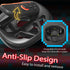 Fosmon Nintendo Switch 2 Joy Con Racing Wheel - Black - 2 Pack