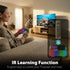 Fosmon Mini Wireless Keyboard with Touchpad, Dual Mode Bluetooth 5.2 & 2.4GHz Smart TV Remote Controller, RGB Backlit