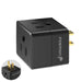 Fosmon 3-Outlet US Wall Tap Adapter, ETL Listed Grounded 3-Prong Expander, Black, 15A/125V/1875W