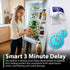 Fosmon Refrigerator Surge Protector with 3-Minute Delay & LED Indicators