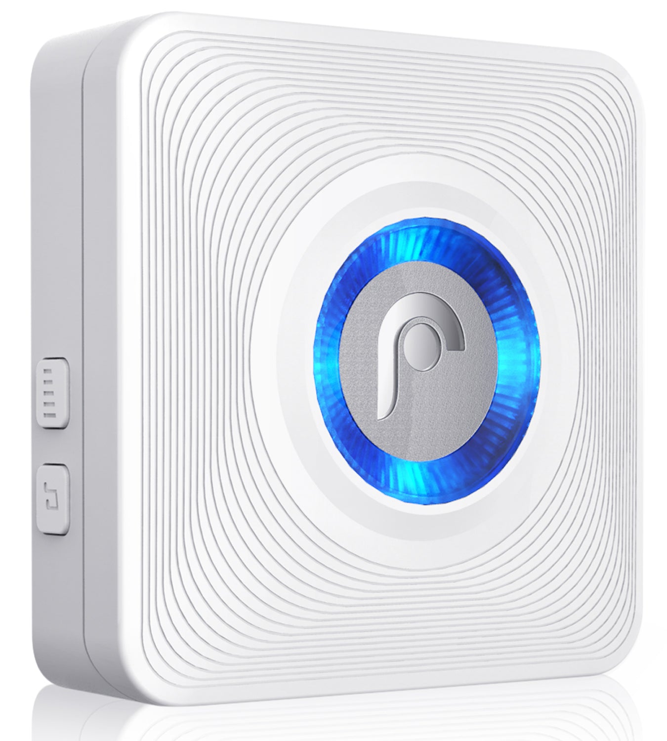 Add-On Wireless Door Chime Receiver for WaveLink Wireless System (110V, 433MHZ) – White