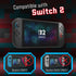 Fosmon Joy Con Mouse Controller for Nintendo Switch 2 - Black - 2 Pack