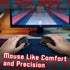 Fosmon Joy Con Mouse Controller for Nintendo Switch 2 - Black - 2 Pack
