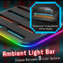 Fosmon Joy-Con Charging Hub for Nintendo Switch 2 w/ RGB Lights and Charging Indicator - Black