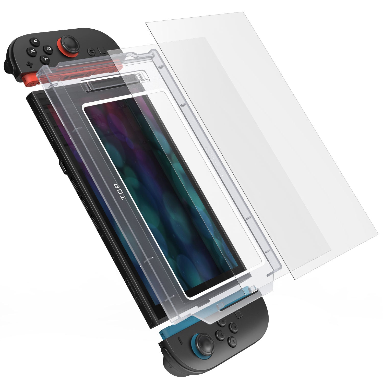 Fosmon Clear Glass Screen Protector for Nintendo Switch 2 Screen Protector - 2 Pack