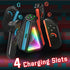 Fosmon For Nintendo Switch 2 Charger, Switch 2 Controller Charger, Switch 2 Charging Station, 4in1 Switch 2 Joy Con Charger RGB Switch 2 Charging Dock