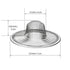 Garnen Stainless Steel Mesh Sink Strainer - 4 pcs