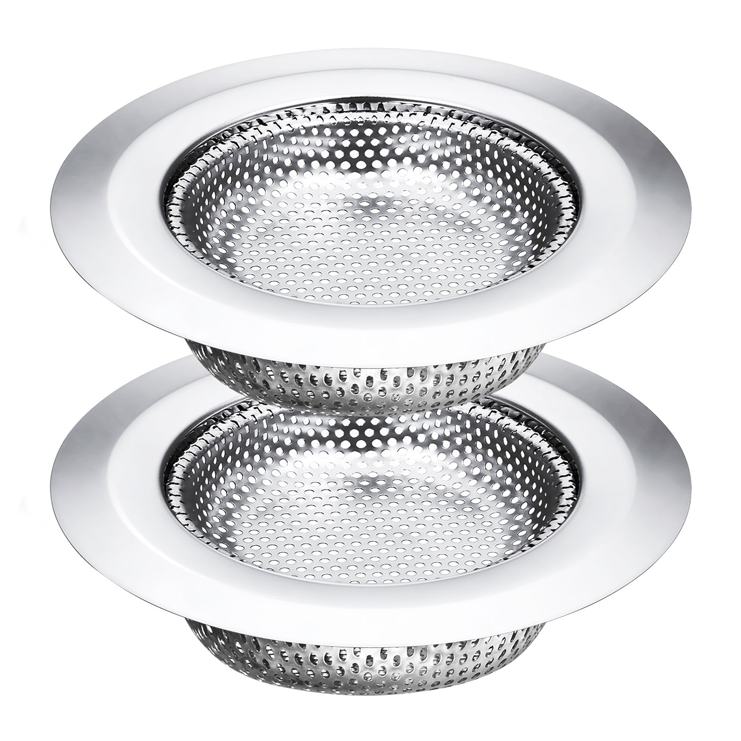 Garnen Stainless Steel Sink Strainer - 11cm / 4.3" - 2pack