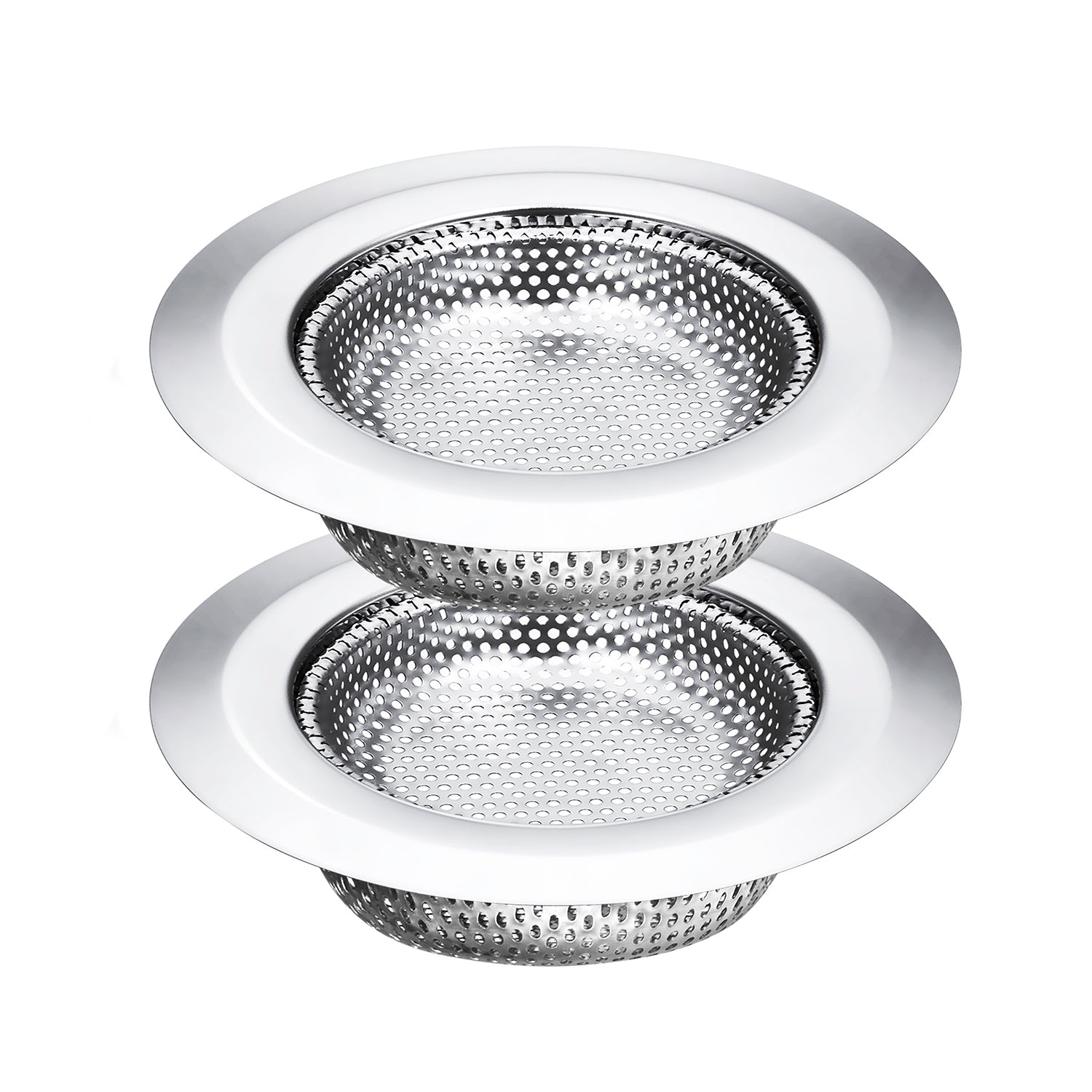 Garnen Stainless Steel Sink Strainer - 9cm / 3.5" - 2pack