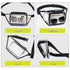 Garnen Clear Fanny Pack with Adjustable Strap