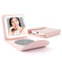Garnen Portable LED Lighted Bi-Fold Mirror Case - Pink