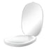 Garnen Portable LED Lighted Flip-Top Mirror Case - White