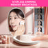 Garnen Portable LED Lighted Flip-Top Mirror Case - White