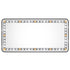Garnen Car Visor LED Vanity Mirror, Car Makeup Mirror with LED Lights - Black