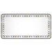 Garnen Car Visor LED Vanity Mirror, Car Makeup Mirror with LED Lights - Black