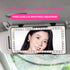 Garnen Car Visor LED Vanity Mirror, Car Makeup Mirror with LED Lights - Black