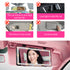 Garnen Car Visor LED Vanity Mirror, Car Makeup Mirror with LED Lights - Black