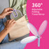 Garnen Double-Sided Hand Mirror with 10X Magnification