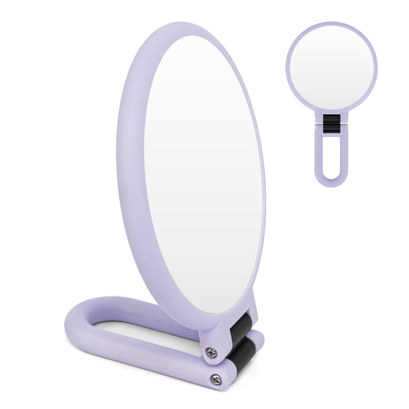 Garnen Double-Sided Hand Mirror with 10X Magnification