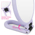 Garnen Double-Sided Hand Mirror with 10X Magnification