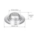 Garnen Stainless Steel Sink Strainer - 7cm / 2.8" - 2pack