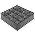 Garnen 16-Cell Organizer Storage Boxes for Clothes, Socks, Lingerie, Underwear, Ties