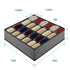 Garnen 24-Cell Organizer Storage Boxes for Clothes, Socks, Lingerie, Underwear, Ties