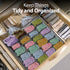 Garnen 24-Cell Organizer Storage Boxes for Clothes, Socks, Lingerie, Underwear, Ties