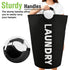 Garnen 90L Large Capacity Foldable Laundry Hamper for Clothes Storage